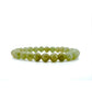Natural Yellow Tea Jadeite Jade Bracelet with Certificate