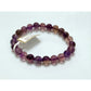 8mm Dark Ametrine gemstone bracelet