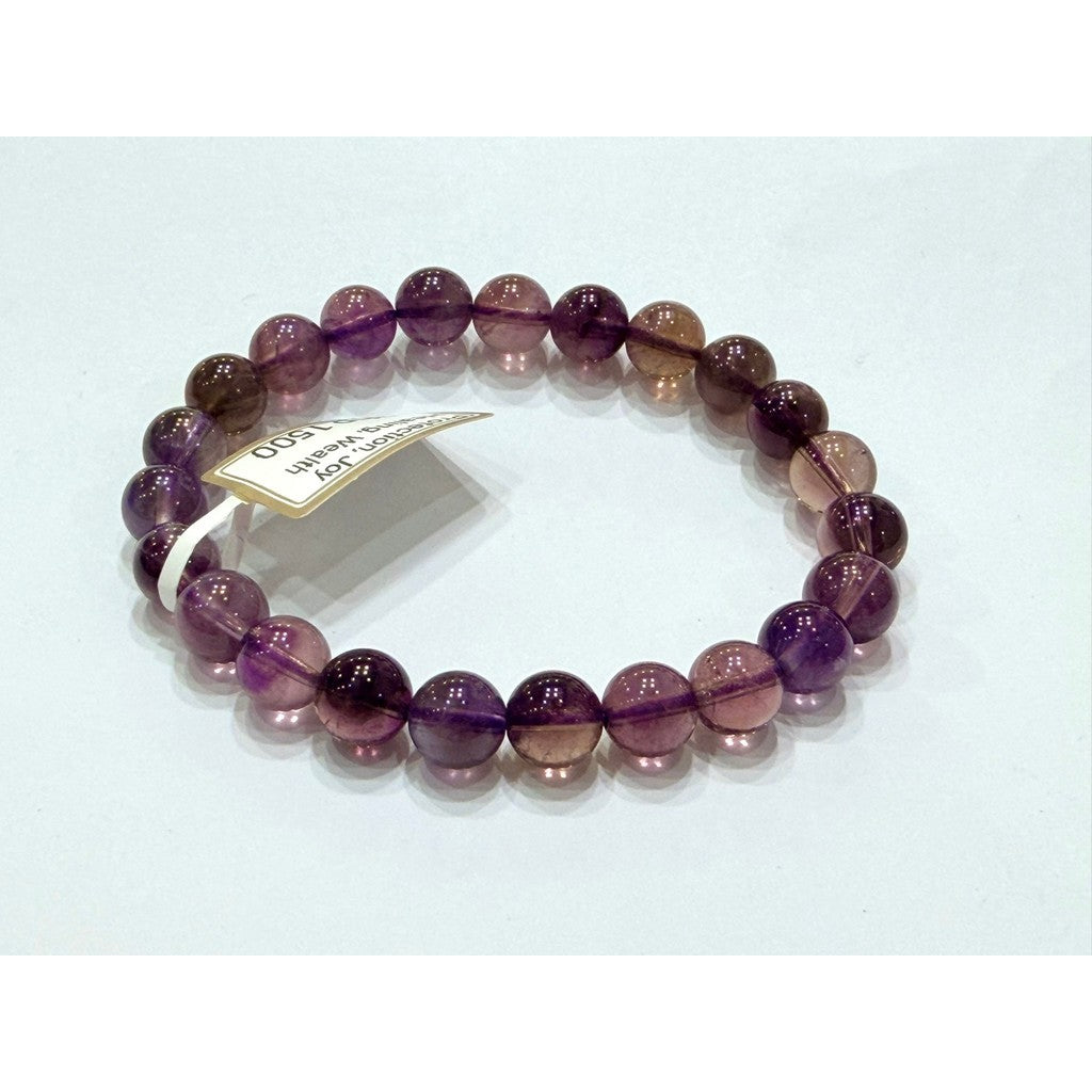 8mm Dark Ametrine gemstone bracelet