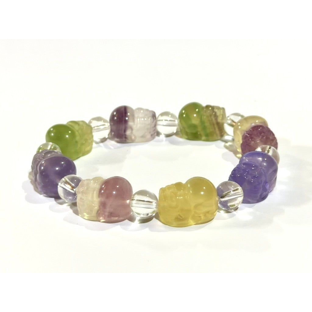 Natural Fluorite Pixiu Piyao