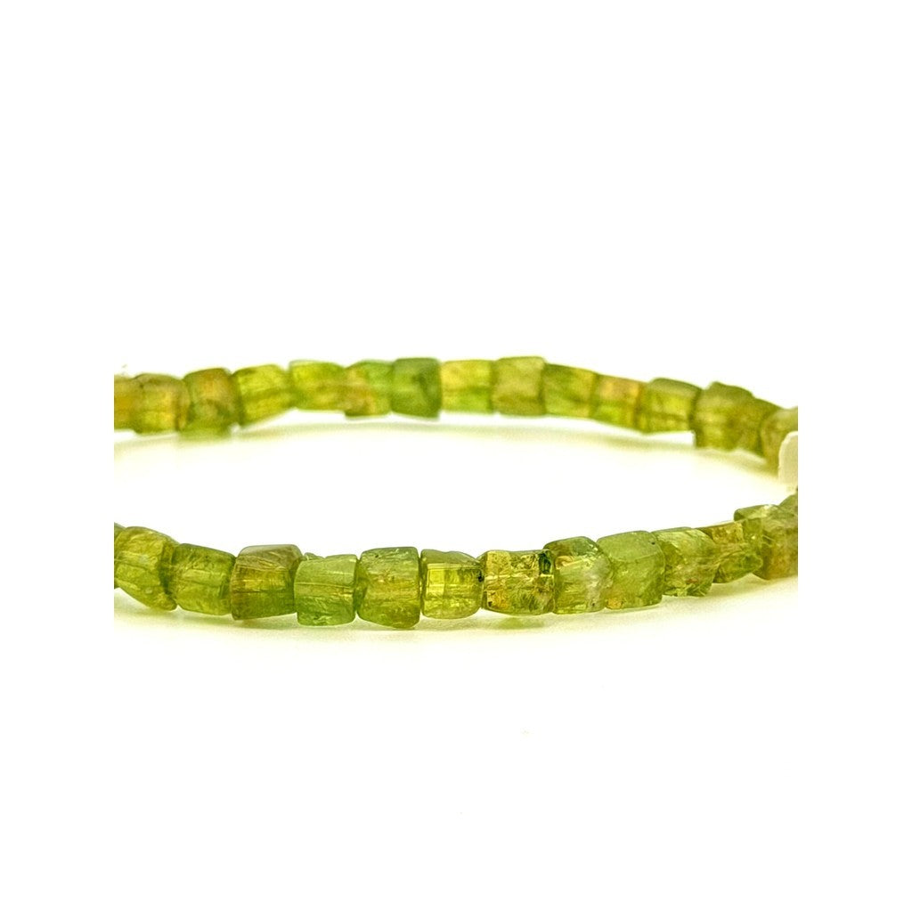 Natural Green Tourmaline Bracelet
