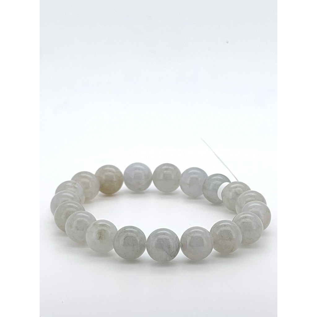 Purple Tea Jade Bracelet with Certificate | Natural Lavender Tea Jade with certificate