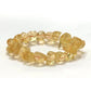 High Quality Chunky freeform Citrine bracelet