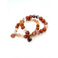 Fire Quartz & Red Jasper Protection Bracelet – Ghost Month & Everyday Wear
