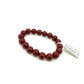 Cinnabar Round Bead Bracelet – Luck, Protection & Prosperity