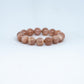 High Grade Sunstone Gemston bracelet - Gems & stones ph