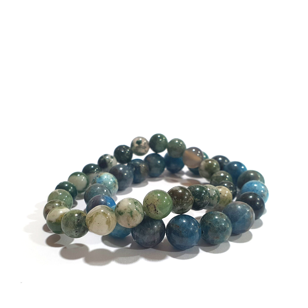 Tree agate and Blue apatite Bundeals