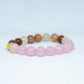 Moonstone and Madagascar Rose quartz gemstone (FERTILITY) - Gems & stones ph