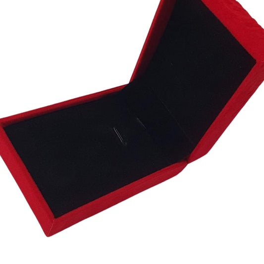 Red Suede Gift Box
