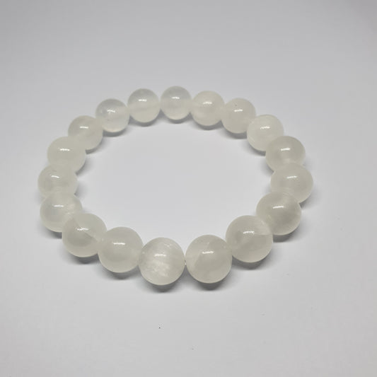 Selenite gemstone bracelet - Gems & stones ph