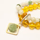 Burma jade and citrine double layer combination bracelet - Gems & stones ph