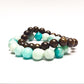 Amazonite and bronzite bundle bracelet - Gems & stones ph