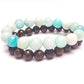 Amazonite and bronzite bundle bracelet - Gems & stones ph