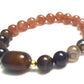 Botswana agate gemstone combination bracelet - Gems & stones ph