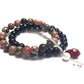 onyx and rhodonite two layer combination - Gems & stones ph