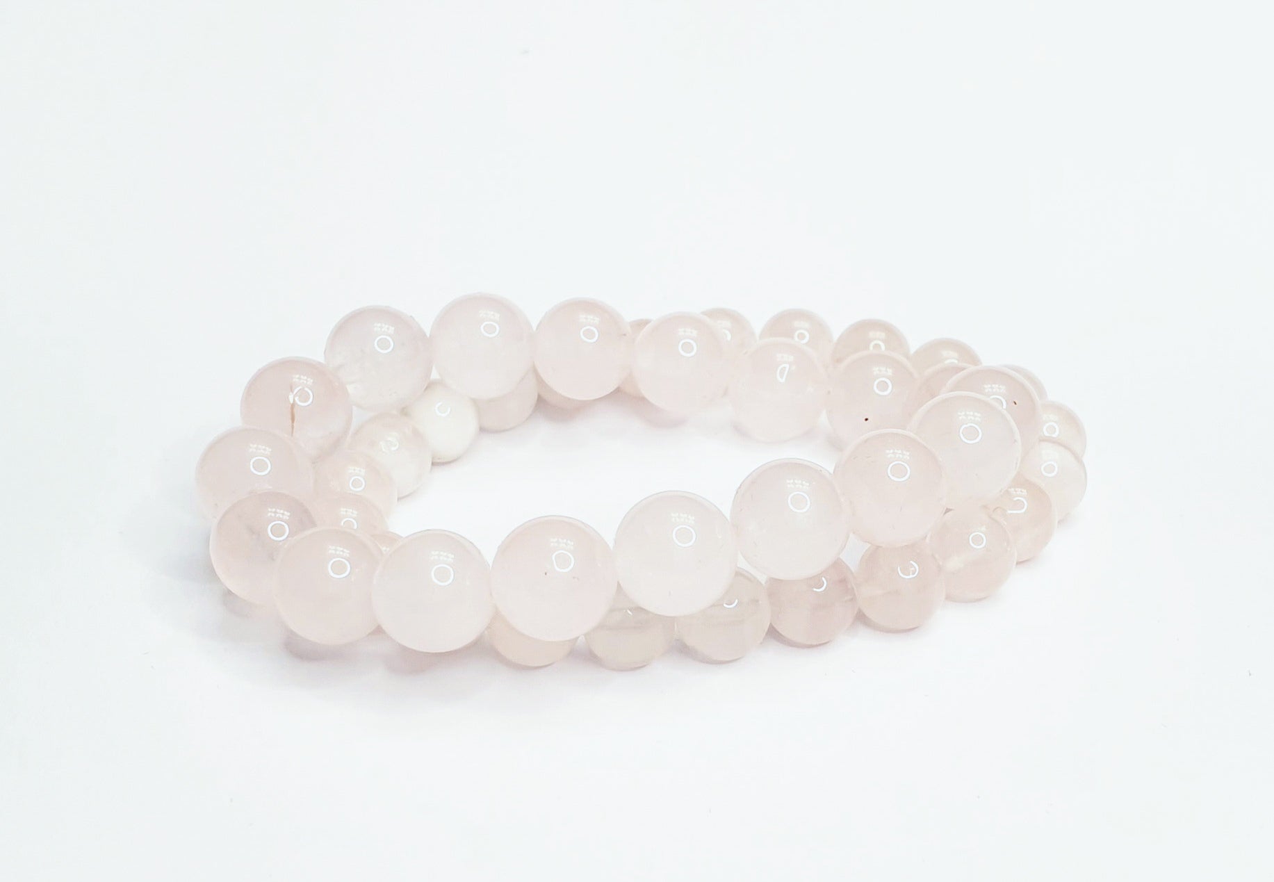 Madagascar Rose quartz gemstone bracelet - Gems & stones ph