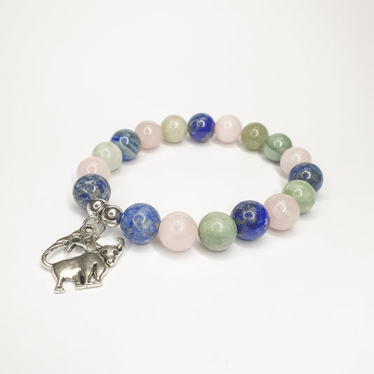 Taurus Zodiac Gemstone bracelet - Gems & stones ph