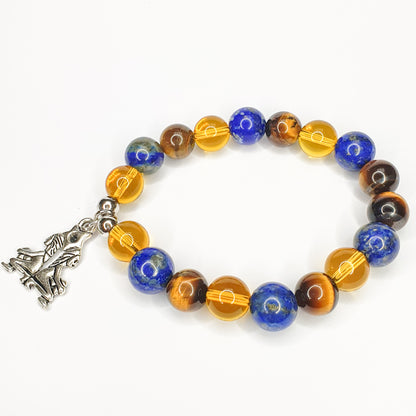 Gemini Zodiac Gemstone bracelet - Gems & stones ph