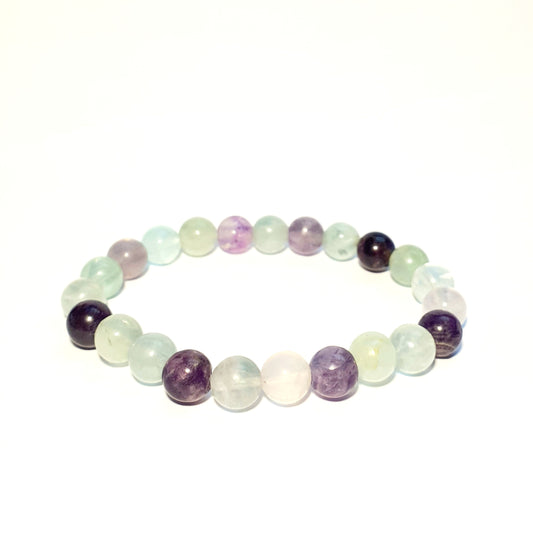 Flourite Gemstone bracelet - Gems & stones ph