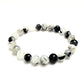 Tourmalated quartz gemstone bracelet - Gems & stones ph