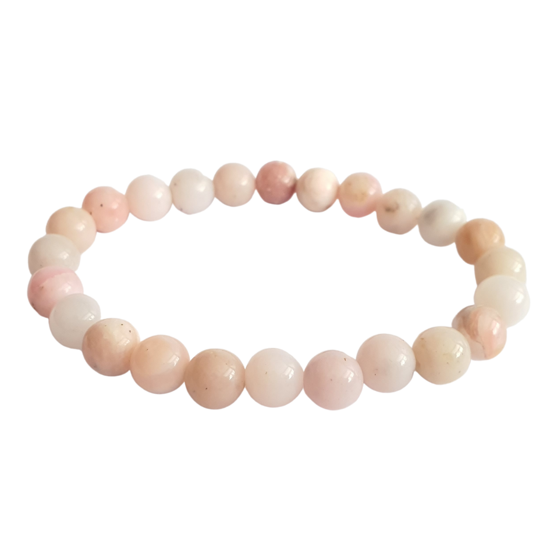 Pink opal gemstone bracelet - Gems & stones ph