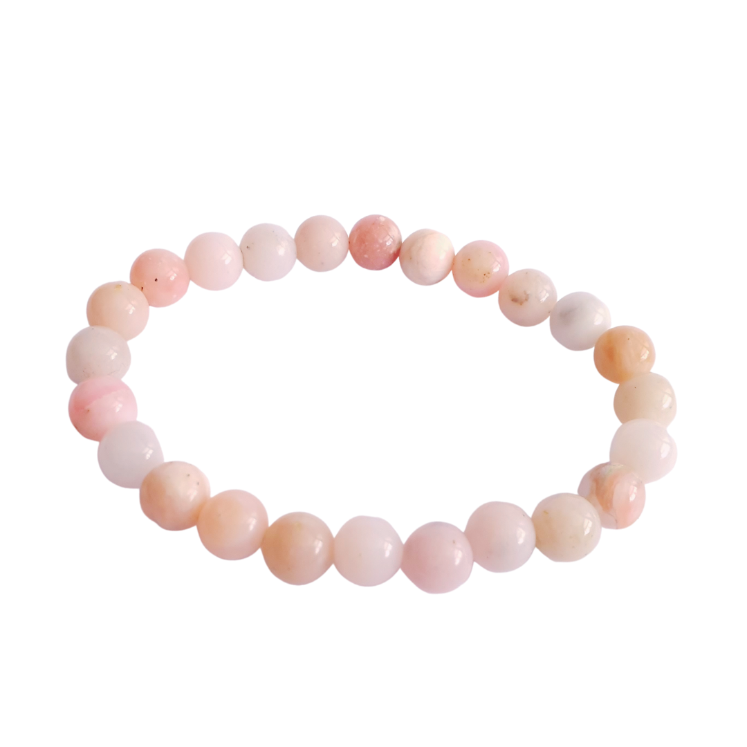 Pink opal gemstone bracelet - Gems & stones ph