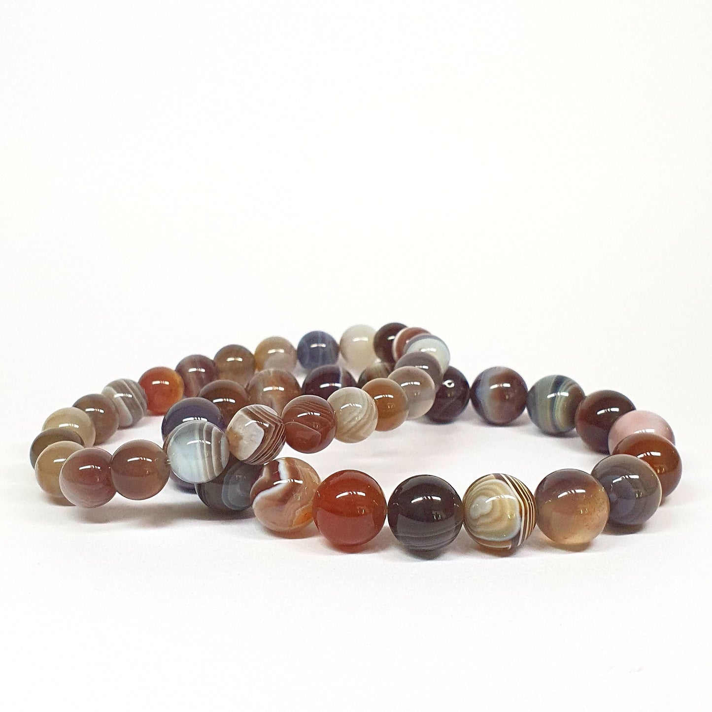 Madagascar banded agate gemstone bracelet - Gems & stones ph