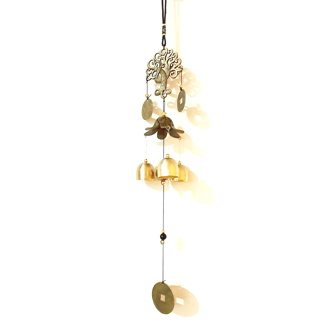 Money Wind Chime (can be used for sound cleansing too - Gems & stones ph