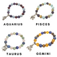 Leo Zodiac Gemstone bracelet