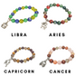 Leo Zodiac Gemstone bracelet