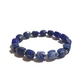 Lapis Lazuli and hematite gemstone bracelet