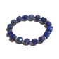 Lapis Lazuli and hematite gemstone bracelet