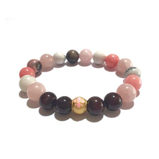 Love gemstone bracelet