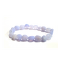 Blue Lace Agate pebbles Gemstone bracelet