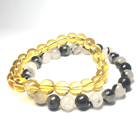 Citrine and Tourmalated Quartz Bundeals