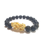 Obsidian gold sheen With Piyao gemstone bracelet - Gems & stones ph