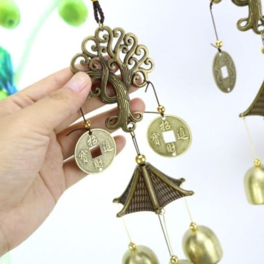 Money Wind Chime (can be used for sound cleansing too - Gems & stones ph