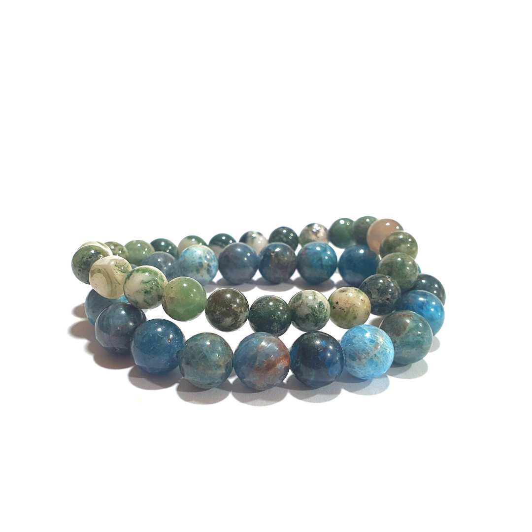 Tree agate and Blue apatite Bundeals