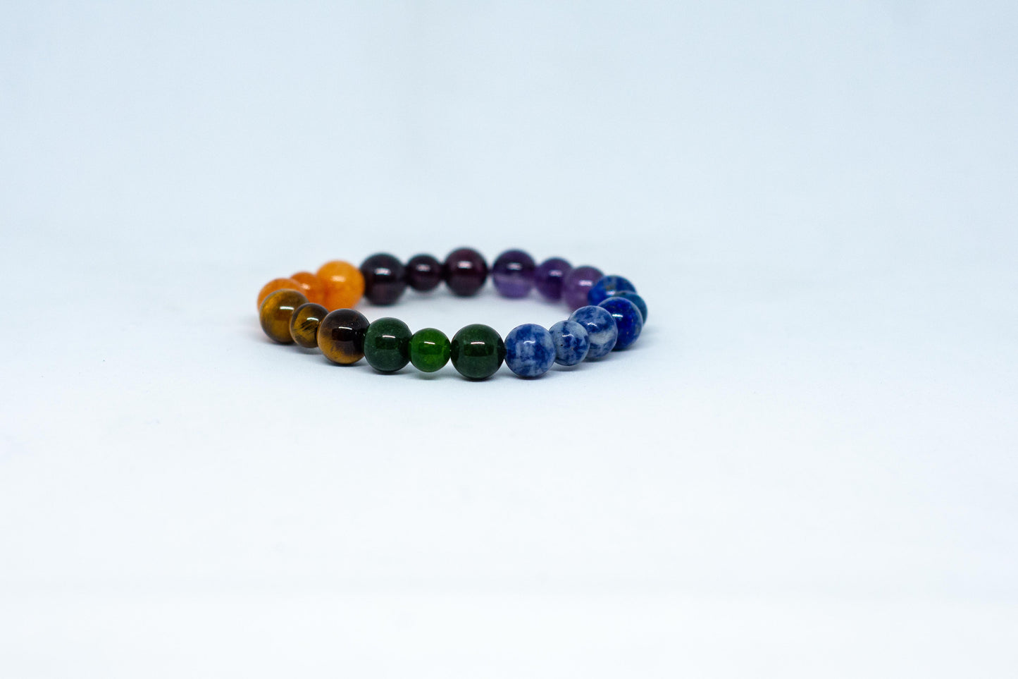 7chakra gemstone bracelet 7.5inch size - Gems & stones ph