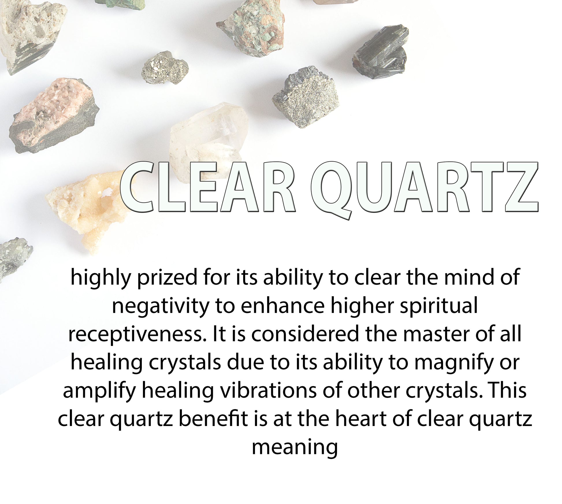 Clear Quartz gemstone bracelet - Gems & stones ph