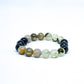 prehnite labradorite and tourmaline gemstone bracelet (protection) - Gems & stones ph