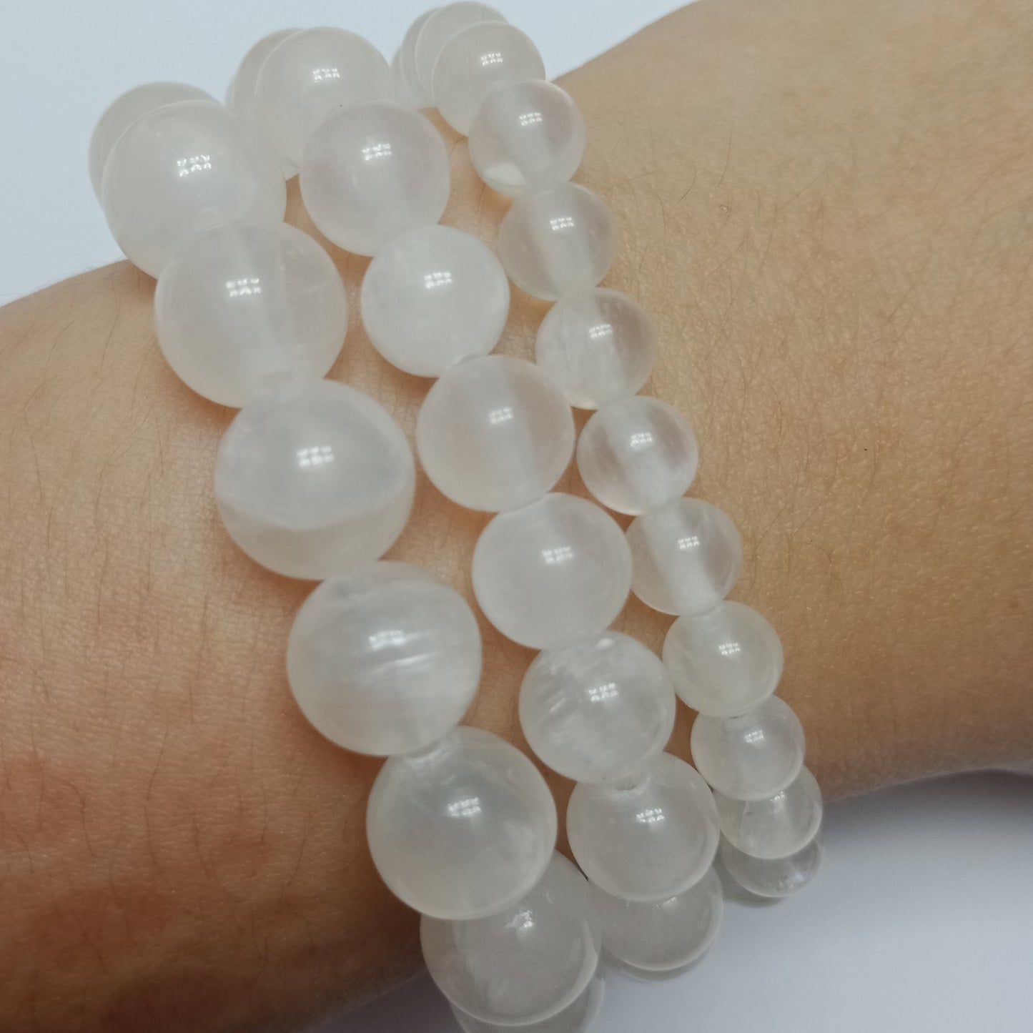 Selenite gemstone bracelet - Gems & stones ph