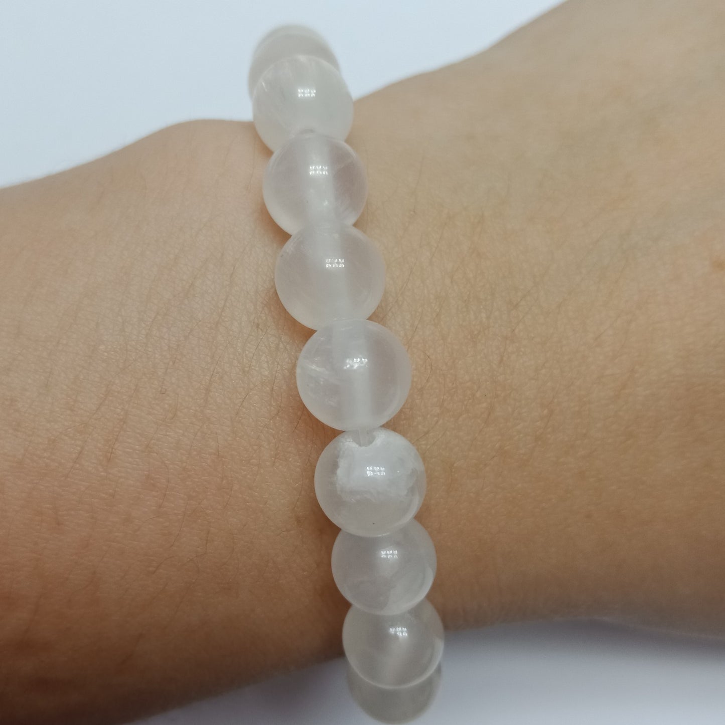 Selenite gemstone bracelet - Gems & stones ph