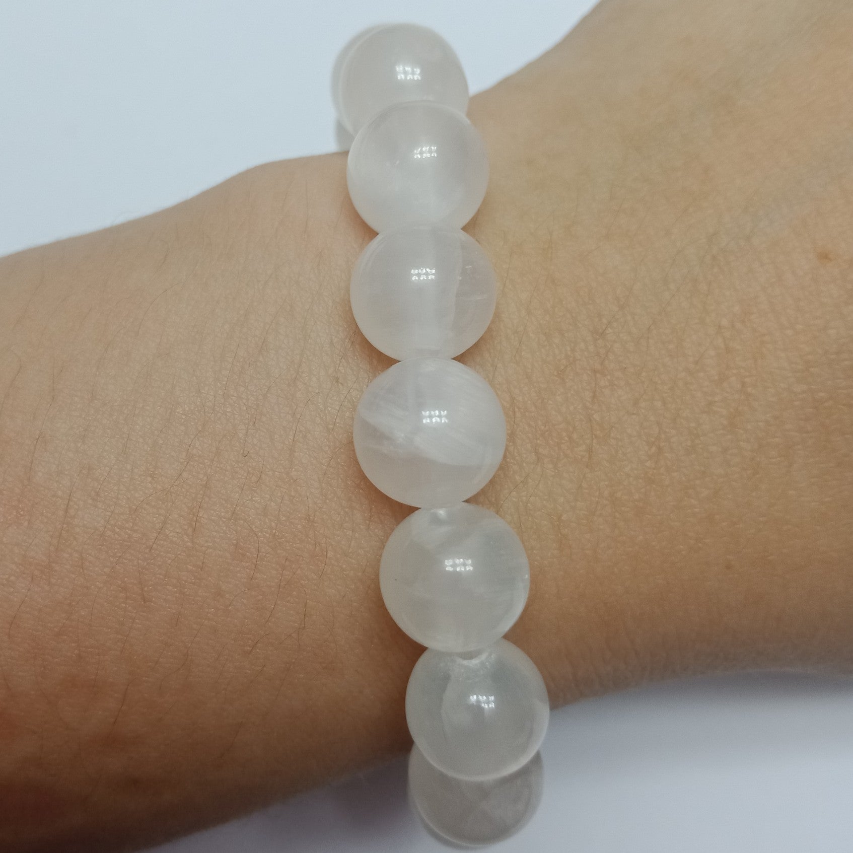 Selenite gemstone bracelet - Gems & stones ph