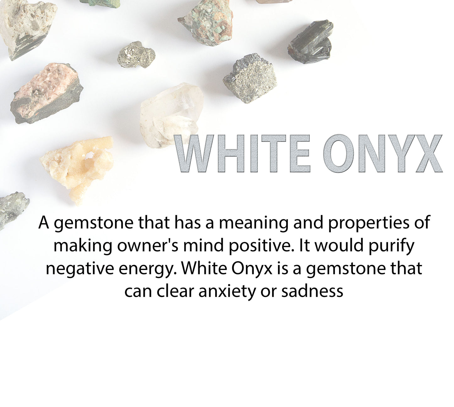 apatite and white onyx double layer combination bracelet - Gems & stones ph