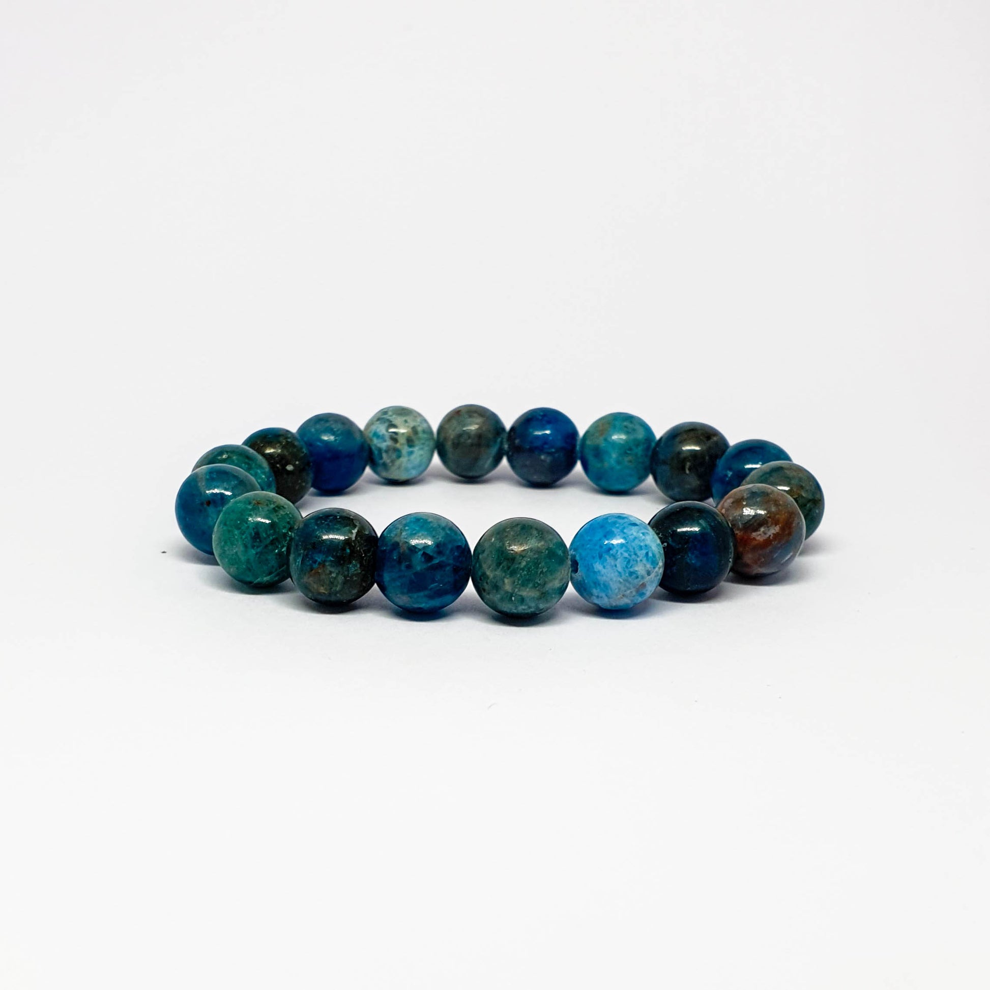 Blue apatite gem stone bracelet - Gems & stones ph