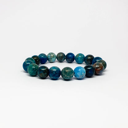 Blue apatite gem stone bracelet - Gems & stones ph