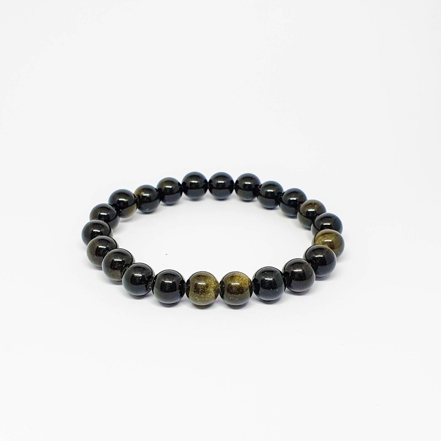 obsidian gold sheen gemstone bracelet - Gems & stones ph