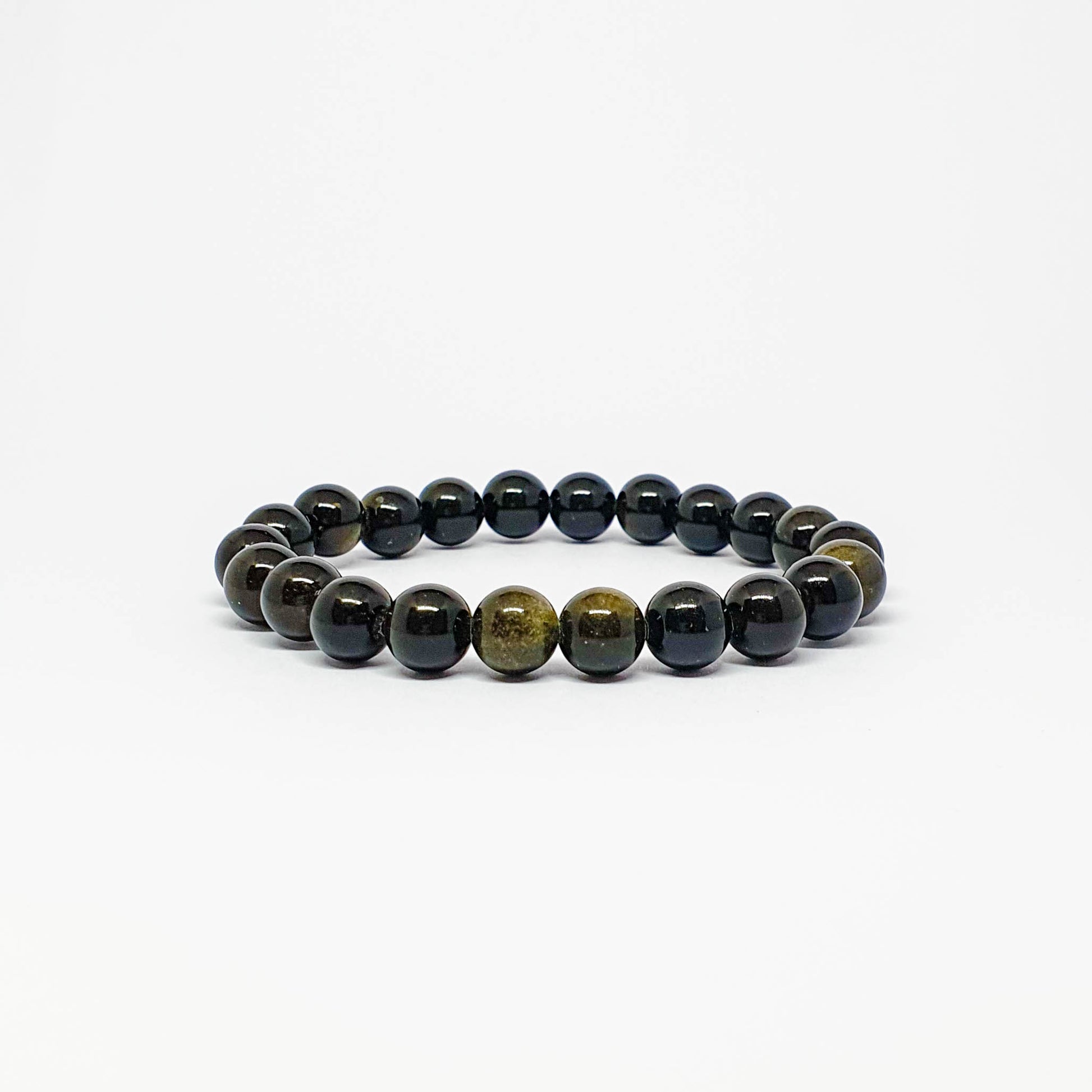 obsidian gold sheen gemstone bracelet - Gems & stones ph