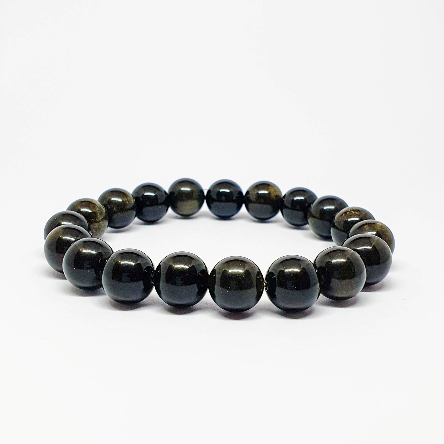 obsidian gold sheen gemstone bracelet - Gems & stones ph